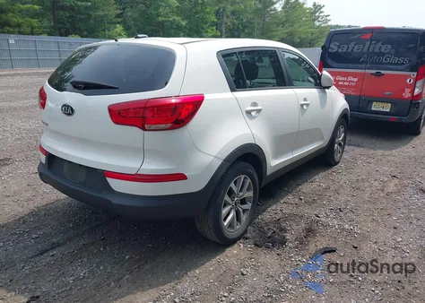 2016 Kia Sportage Lx из США, поврежденный, VIN KNDPB3AC7G7804879